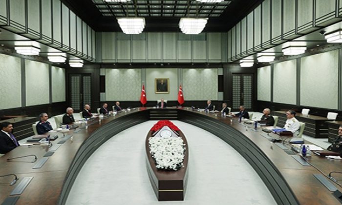 Yüksek Askerî Şûra, Cumhurbaşkanı Erdoğan başkanlığında toplandı