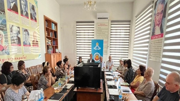 Bişkekdə soydaşımızın kitabının təqdimatı keçirilib
