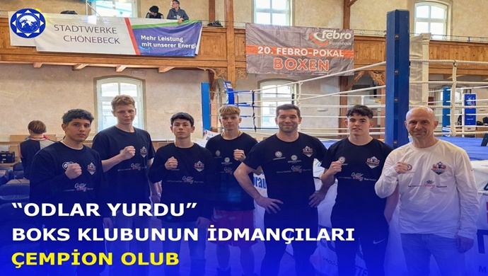 “Odlar Yurdu” Boks Klubunun idmançıları çempion olub